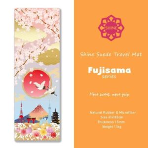 Shine Suede Travel Mat 1.5mm Matras Yoga Motif